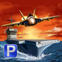 Navy Boat & Jet Parking Game Icon