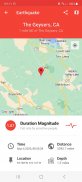 My Earthquake Alerts - Map screenshot 2