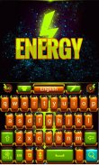 Energy Emoji Keyboard Theme screenshot 4