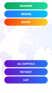 Capital Cities Quiz Game screenshot 0