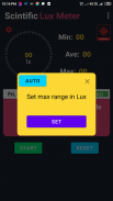 Light Meter (Scientific Lux Me screenshot 5