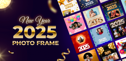 New Year Photo Frame 2025