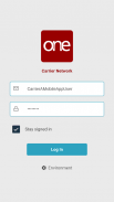 ONE Carrier Application screenshot 1