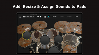 DrumKnee 3D Drums - Drum Set screenshot 2