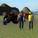 Farming 3D: Tractor Driving Icon