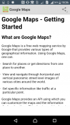 Learn Google Maps screenshot 1