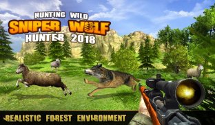 Hunting Wild Wolf Sniper 3D screenshot 1