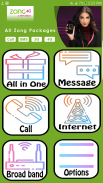 Zong Packages: Call, SMS & Internet 2020 screenshot 3