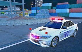 Real BMW Police Car Driving Game: Police Car Games screenshot 2