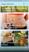 Loose Weight Using Ginger and Lemon screenshot 3