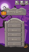 Memory Game Halloween - Match card, Brain training screenshot 2