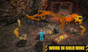Gold Mine Construction Zone 3D screenshot 3