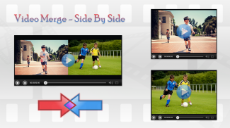 دمج الفيديو - جنبا إلى جنب screenshot 3