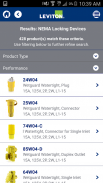 Leviton Wiring Device Selector screenshot 1