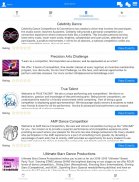 dance.dance, competitions, studios, events, forum screenshot 2