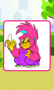 Coloring Playful Monkeys screenshot 9