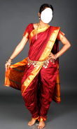 Women Marathi Saree Photo Suit screenshot 1