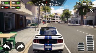 Mustang GT 350R 3D Racing Car screenshot 2