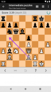 Problemas de ajedrez (puzzles) screenshot 7