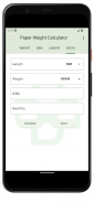 Paper Weight Calculator screenshot 5