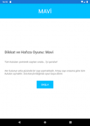 Mavi : Dikkat ve Hafıza Oyunu screenshot 5