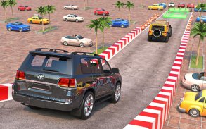 Crazy Prado Parking Car Games screenshot 3