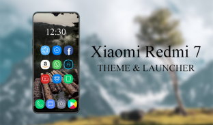 Theme for Xiaomi Redmi 7 screenshot 0