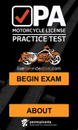 PA Motorcycle Practice Test screenshot 1