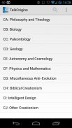 TalkOrigins CCIndex screenshot 3
