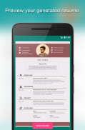 CV PDF: AI Resume, CV Maker screenshot 4