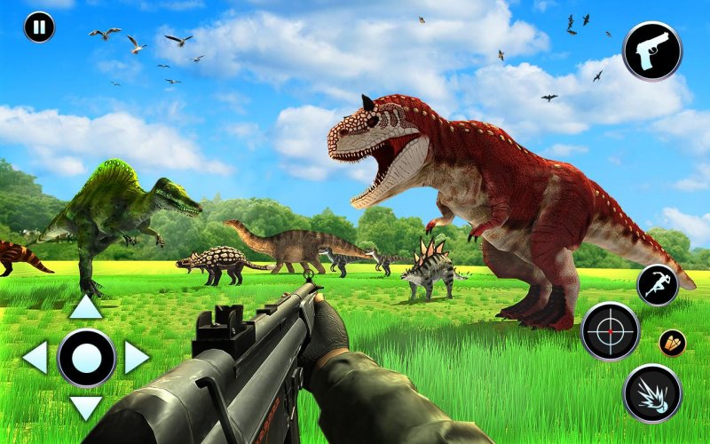 Dinosaurs Hunter Jungle Animals Sniper Safari 1 5 Download Android