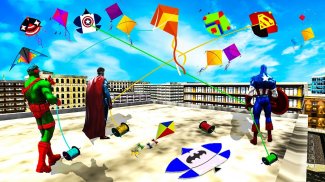 Superhero Basant Festival: Kite flying games 2021 screenshot 0