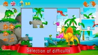 Quebra-cabeças de dinossauros screenshot 4