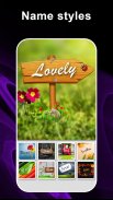 Name Art Photo Editing App Ai screenshot 12