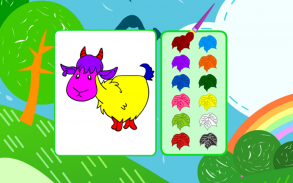 Coloring Game-Goats Kids screenshot 5