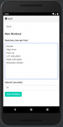 HIIT Workout - High Intensity Interval Training screenshot 1