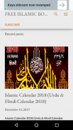 Islamic Calendar 2019(Urdu & Hindi Calendar-2019) screenshot 5