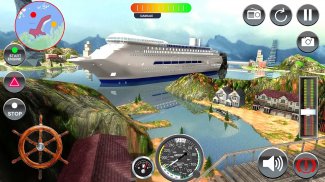 Tourist Transport Schiff Spiel screenshot 4