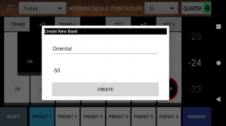 Korg Kronos Scale Controller Pro screenshot 4