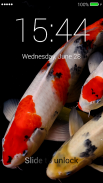 Koi Fish Lock Screen for Huawei screenshot 5