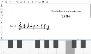 scorio Music Notator screenshot 1