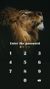 AppLock Theme Lion screenshot 1