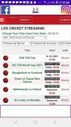 Live Cricket Schedule screenshot 0