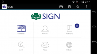 SIGN Guidelines screenshot 1