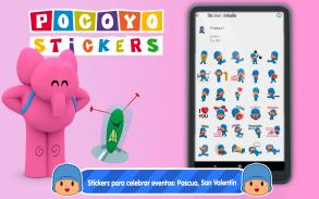 Pocoyo Stickers: Pegatinas para Whatsapp screenshot 9