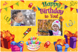 Birthday Dual Photo Frames screenshot 6