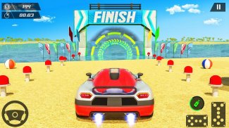 Water Car Racing Stunts: New car games 2020 screenshot 2