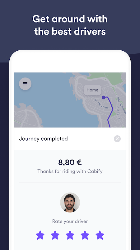 Easy Taxi, a Cabify app