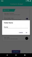 Speed Dial Contact Widget screenshot 8