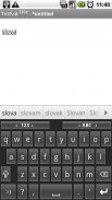 Slovak for AnySoftKeyboard screenshot 0